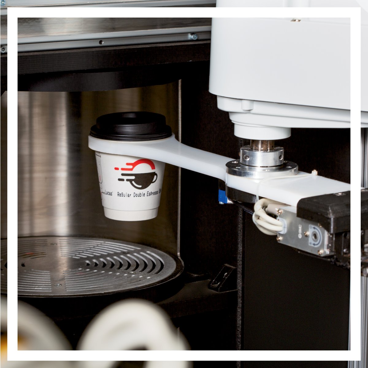 AliGroupFS's tweet photo. Meet Egro: Octane Coffee's secret to lightning-fast, high-quality, customized brews! No more long waits—just perfect coffee every time!☕

#aligroupFS #aliworld #foodservice #egro #octanecoffee @rancilioUSA #egrocoffeemachine #automation #coffeekiosk https://t.co/4OLkrW0GcQ