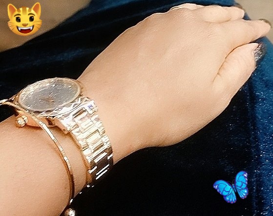 khushikhus's tweet photo. Mine is..... 🧚🏻‍♀️⌚😸💁🏻‍♀️🩷🤍💫✨

#Watch #Media #Handwatch https://t.co/j6uP4AWMyY