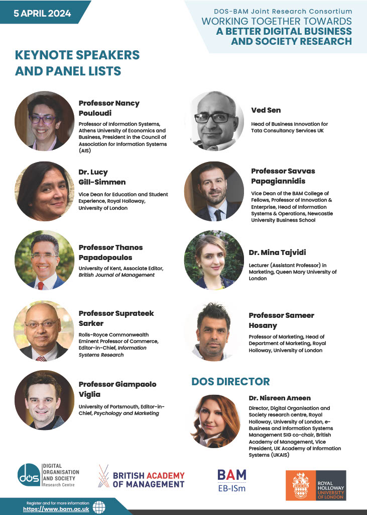 Full agenda has been released for the upcoming <a href="/dosrhul/">DOS Research Group</a> - <a href="/bam_ac_uk/">British Academy of Management</a> Research Consortium - 'Working together towards a better Digital Business and Society' <a href="/RoyalHolloway/">Royal Holloway</a> 
Check here for more details bam.ac.uk/events-landing…