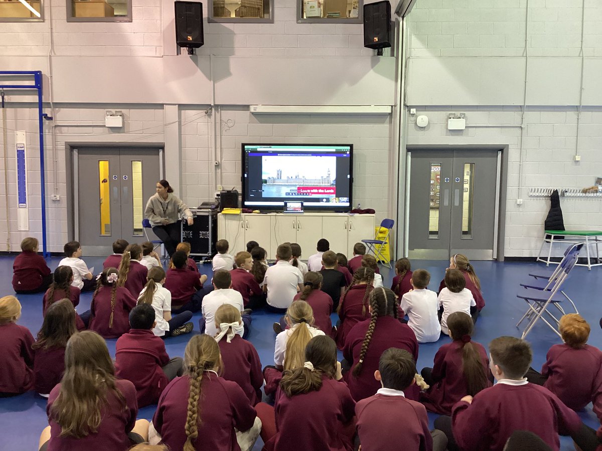 Broad_Square's tweet photo. UKS2 have been so lucky to chat with Baroness Scott of Needham Market @BaronessRos today to find out about life in the Lords. Thank you for answering all of our questions #learnwiththelords https://t.co/Yo0RT7OUOm
