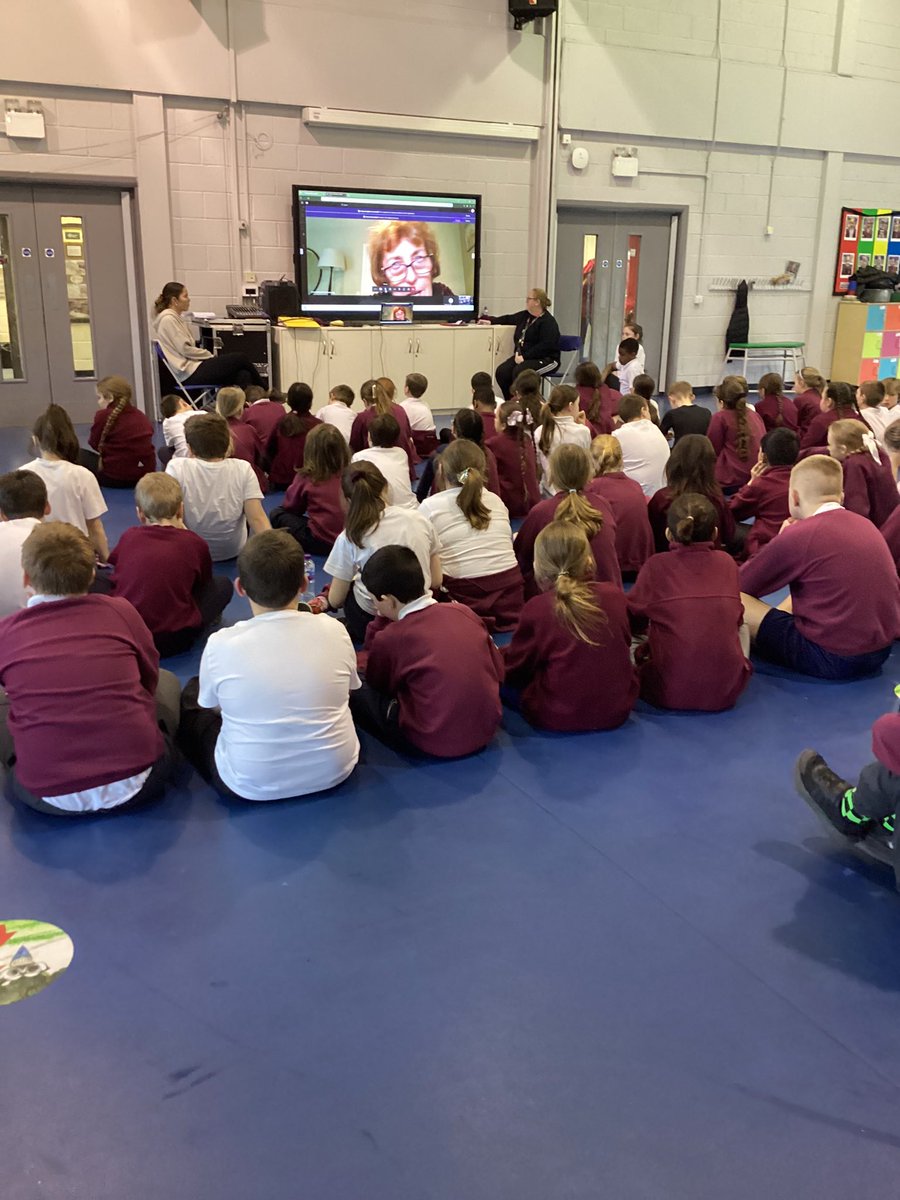 Broad_Square's tweet photo. UKS2 have been so lucky to chat with Baroness Scott of Needham Market @BaronessRos today to find out about life in the Lords. Thank you for answering all of our questions #learnwiththelords https://t.co/Yo0RT7OUOm