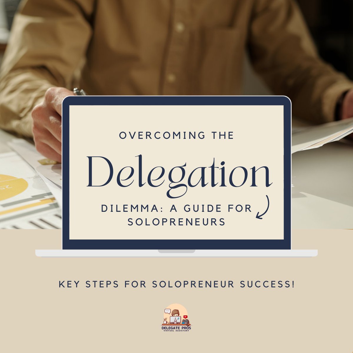 Solopreneurs: Embrace Delegation Fearlessly! Conquer common hesitations like loss of control and trust issues. Start small, build trust, communicate clearly, and embrace collaboration. Focus on growth while maintaining high standards. #Solopreneur #DelegationSuccess