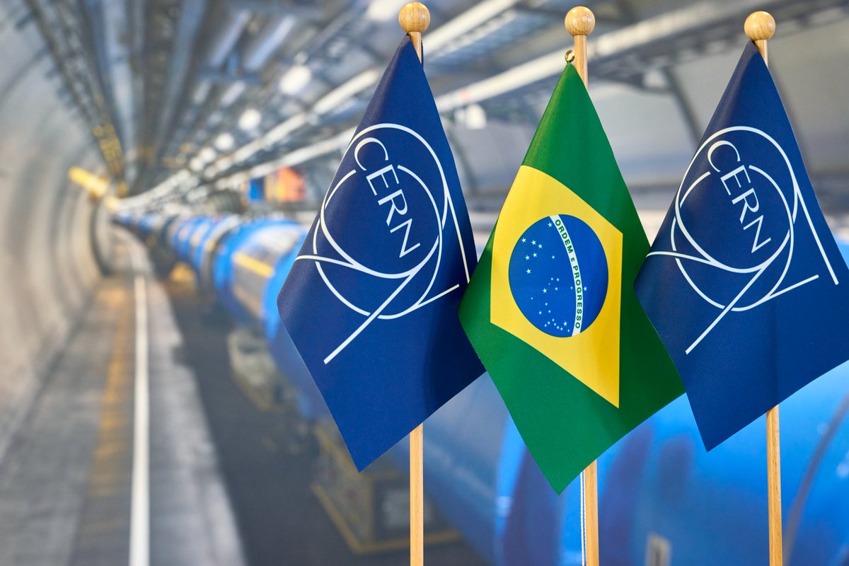 [Press Update] Brazil becomes Associate Member State of CERN

Brazil has become the first Associate Member State of CERN in the Americas

Find out more: home.cern/news/news/cern…
