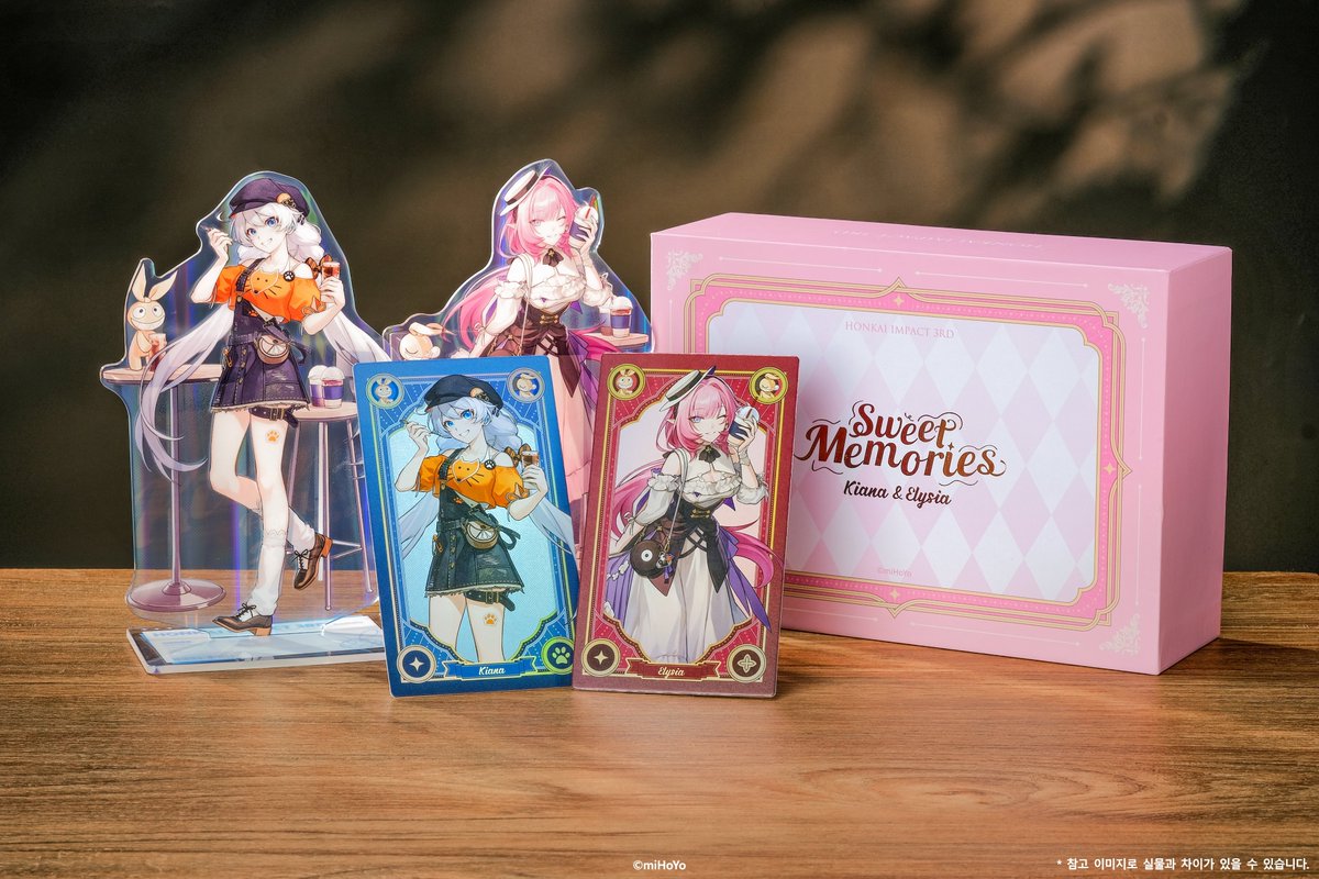 崩壊3rd #HonkaiImpact3rd グッズ更新 コラボ情報 KR 崩壊3rdカフェ