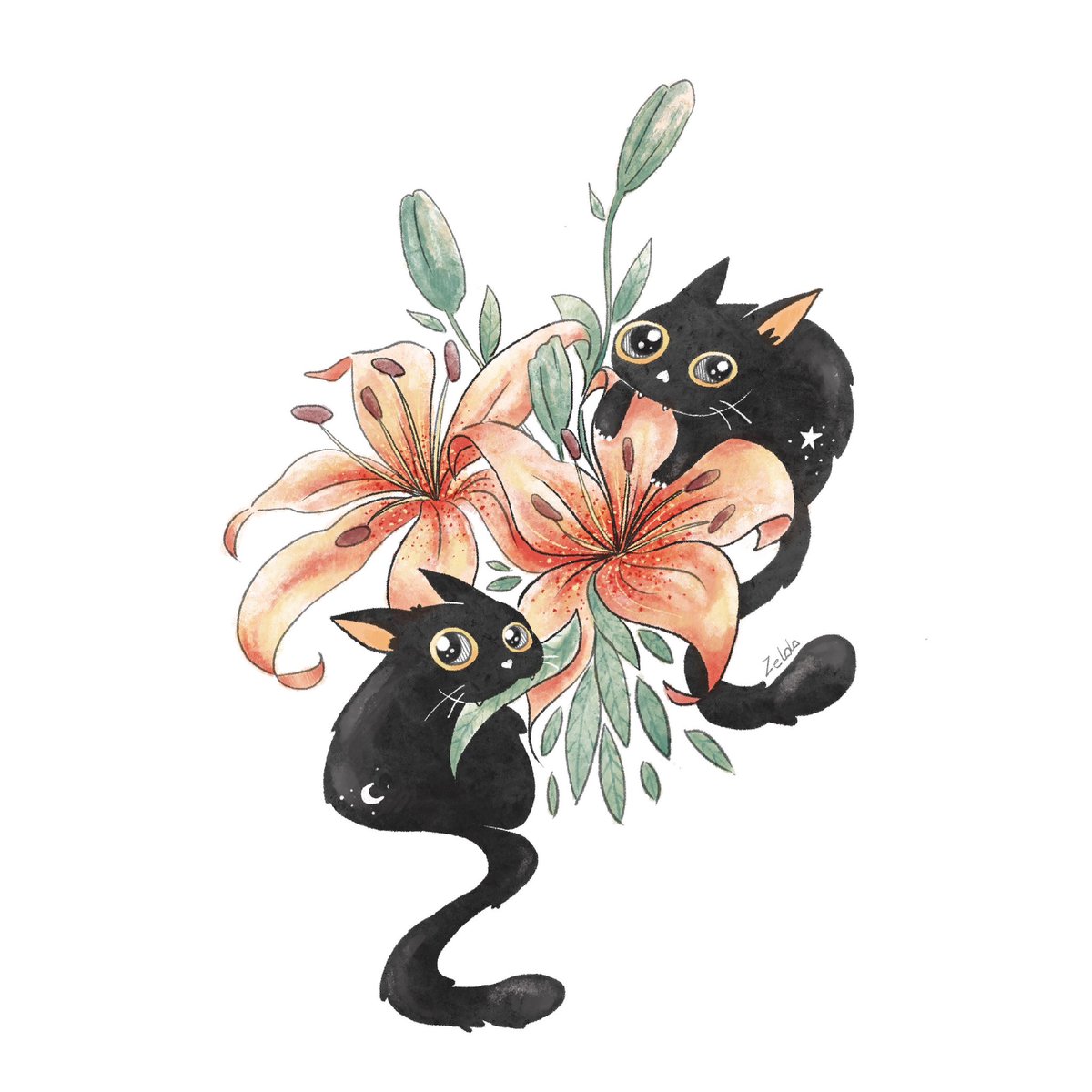 El único universo donde pueden convivir mis plantas y mis gatos 🪴 🐈‍⬛ 🐈‍⬛