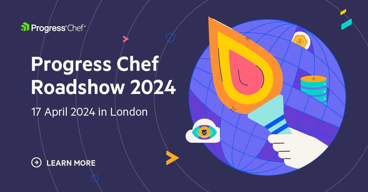 Following on from the success of last year, we are bringing the Chef Roadshow back to London, this time with more insights, more session options and the anticipated Chef Social!prgress.co/491VqYz #ChefRoadshow #ChefSocial #ProgressChef