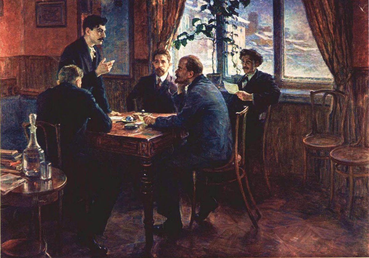 Its_Mobin_Ali's tweet photo. Stalin met Vladimir Lenin at a 1905 conference in Tampere, in the Grand Duchy of Finland. Lenin became "Stalin's indispensable mentor" https://t.co/6RyOoQVG3j