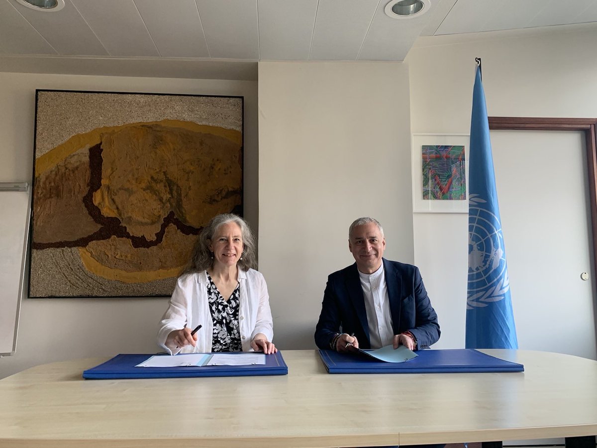 Delighted to announce Germany’s contribution to the International Fund for Cultural Diversity #IFCD with @ErnestoOttoneR. This commitment reaffirms our dedication to fostering inclusivity. It will empower diverse voices and promote understanding through culture #UNESCO #unity