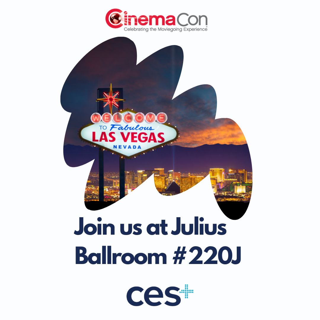 CESPlus's tweet photo. See you at Cinemacon! 🍿🚀  We'll be at booth #220J at Julius Ballroom. Contact us to schedule a meeting!🙌
#Cinemacon2024 #Cinemacon https://t.co/TRL5RO53n5