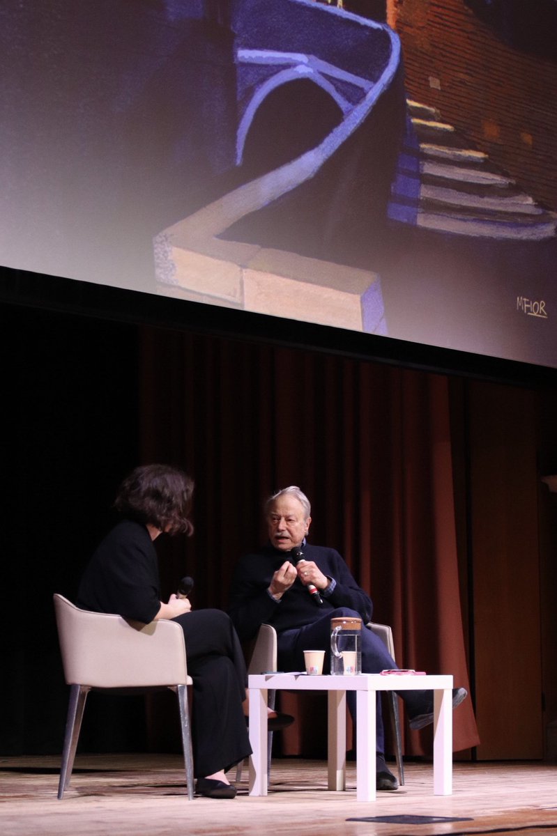 Today at the Short, we had the pleasure of meeting one of the foremost experts in early cinema: Carlo Montanaro! 📽

#AvaniRioNovoVenice #avanihotels #avanivenice #cafoscarishortfilmfestival