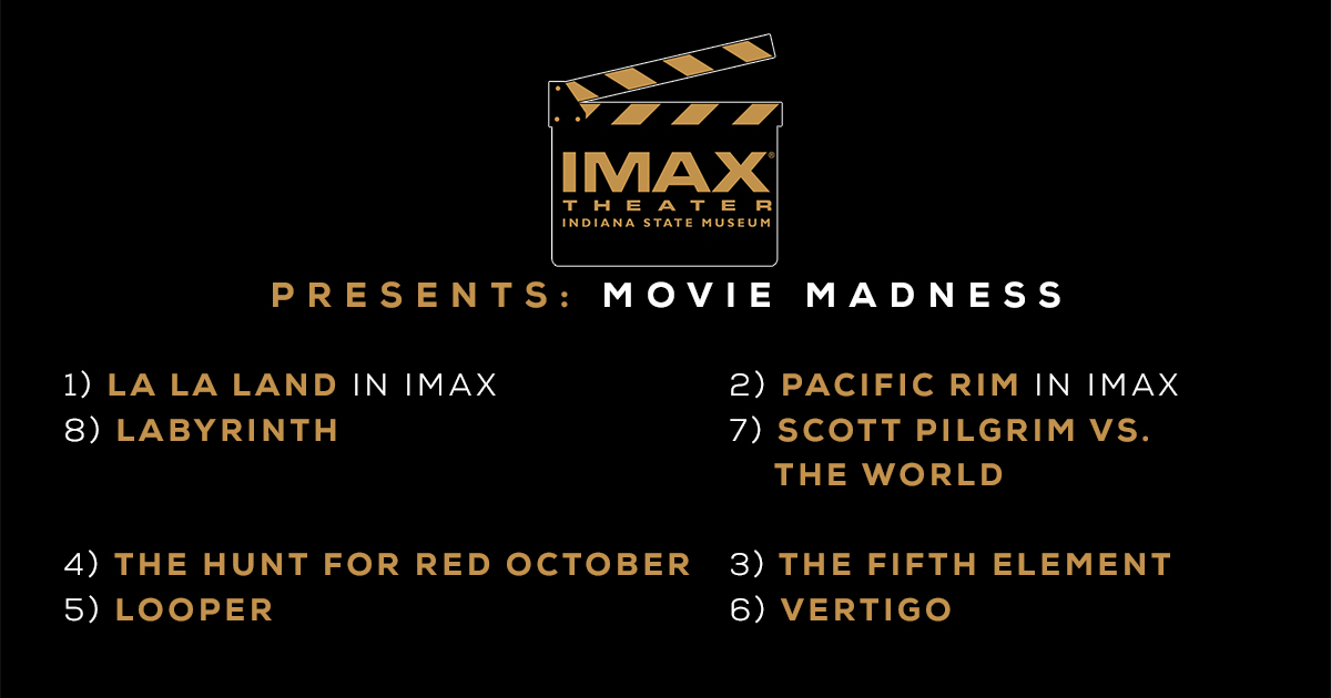 Love our #ClassicFilmSeries? Do you want to help us pick an upcoming title? Here's your chance! Vote in our #MovieMadness poll & campaign for your favorites! Voting for our Elite Eight starts today. woobox.com/wmeez8 #DowntownIndy  #ComingSoon