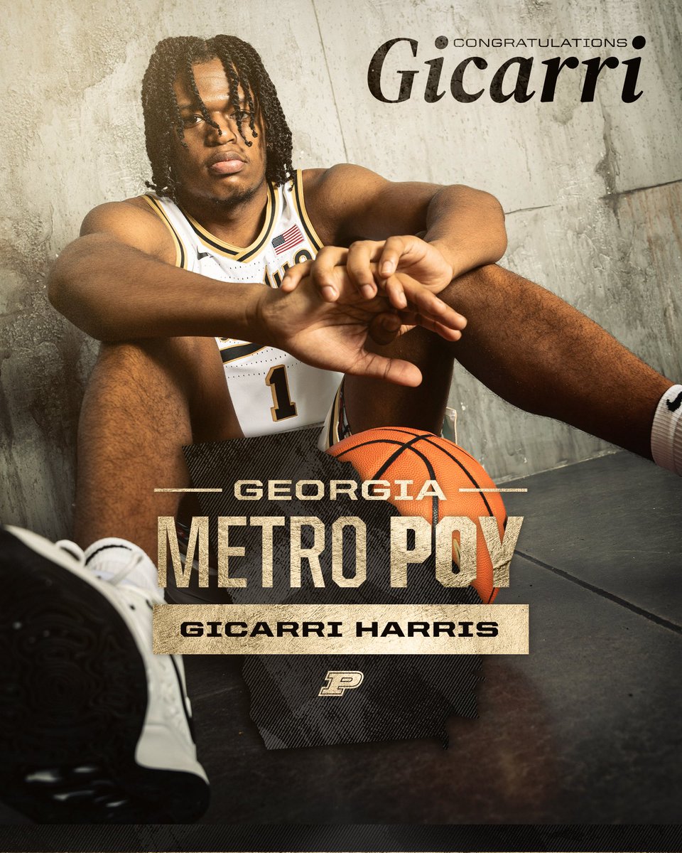 👏👏👏 Congrats @Gicarri1 on being named the Atlanta Metro High School Boys Player of the Year.