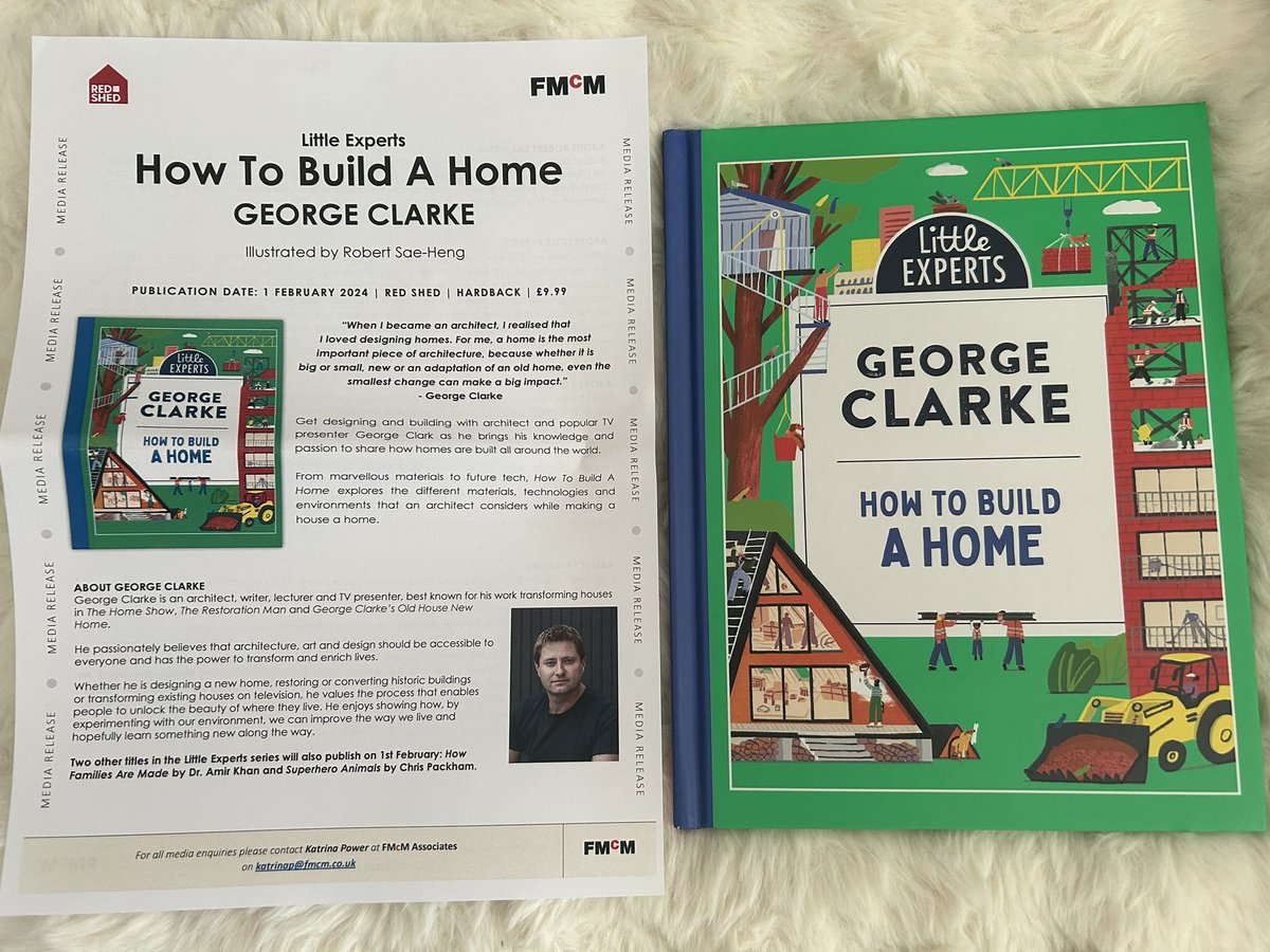jan_is_reading's tweet photo. 🏡 📚 BOOK REVIEW 📚 🏠
How To Build A Home by
@MrGeorgeClarke
One of the latest books in the #LittleExperts series aimed at 6-9 year olds from @RedShedBooks
Thank you @Katrina_Power @FMcMAssociates for sending me a copy to review 😍
I loved it!
https://t.co/I8nWYVLUKp https://t.co/TkCitI2bGf