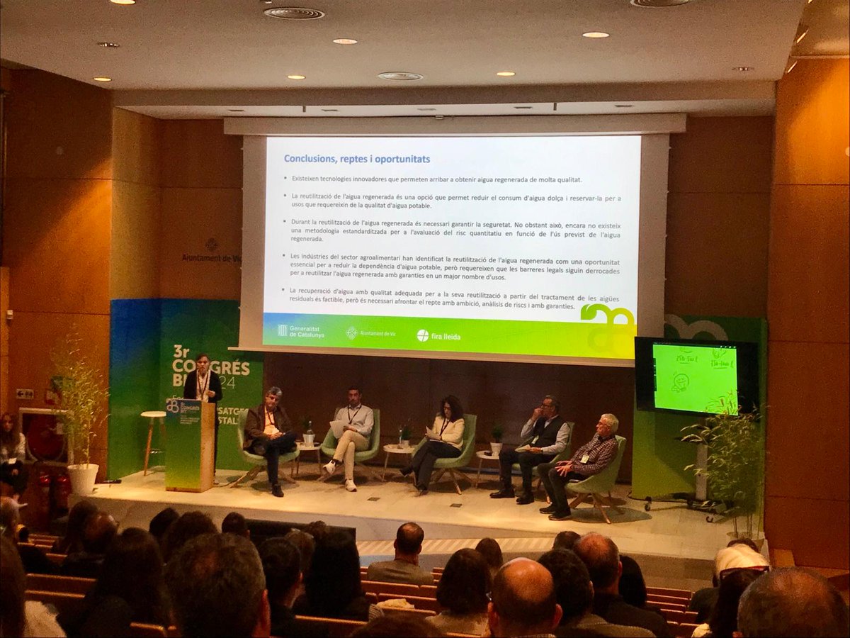 BETA_TechCentre's tweet photo. Aquesta setmana s’ha celebrat a Vic el @congresBIT a #Vic, un esdeveniment de referència per a la #bioeconomia.

▶️ S'ha centrat en la millora de la gestió de l’aigua i la contribució dels sistemes agroforestals a la resiliència del paisatge.

👉🏼https://t.co/4zcTwgxfeT https://t.co/dk11nuo2gC
