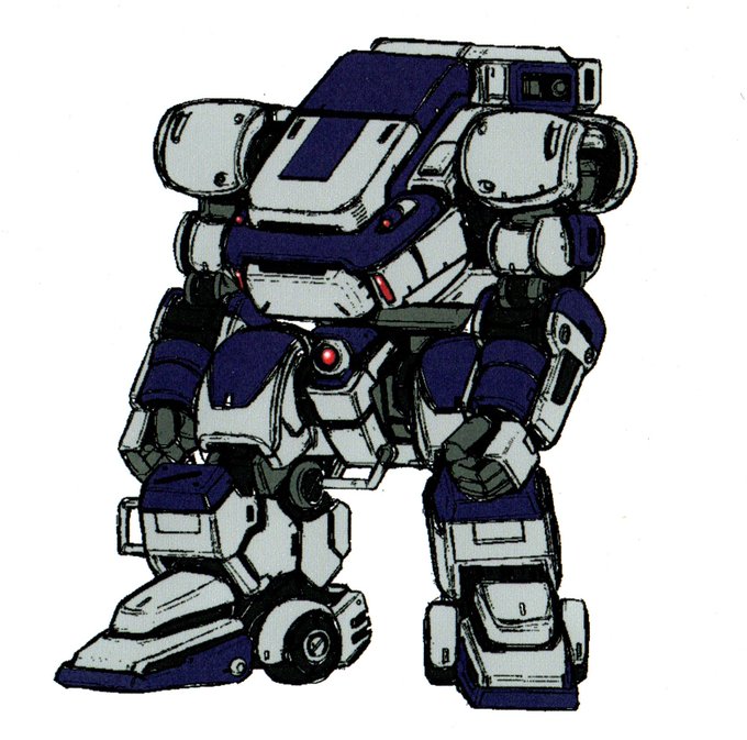 これが高3?くらいだったかな…大学入ってからだっけ…ちょっとハイソなボトムズとかヴァンツァー的なのを考えてた奴 