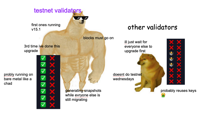 LexaMichaelides's tweet photo. testnet validators best validators https://t.co/fGt7ySIMJz