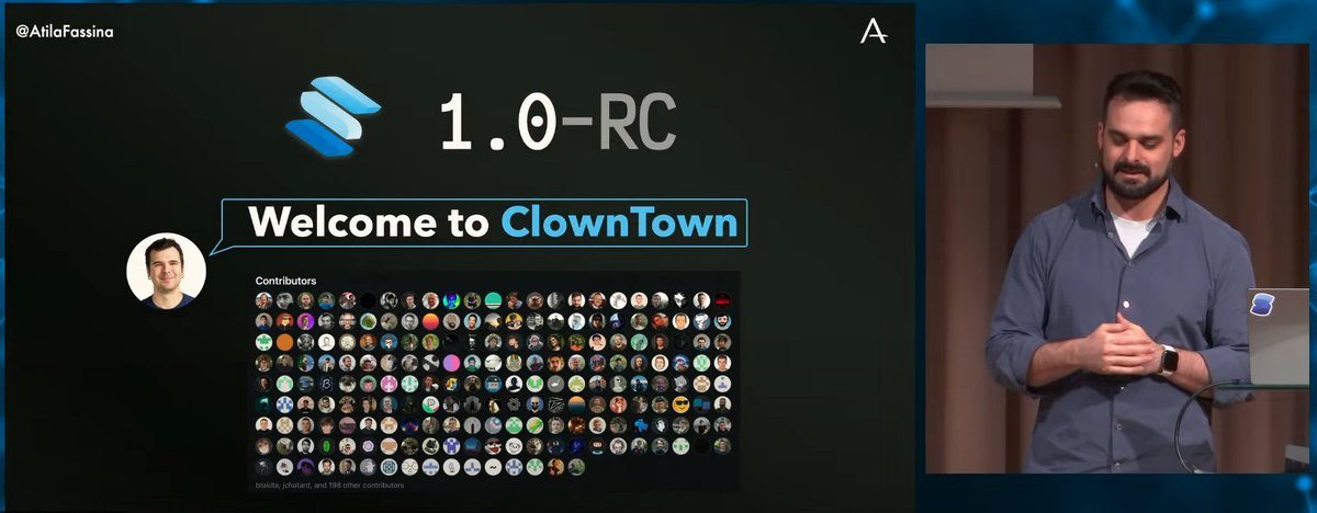 @RyanCarniato @AtilaFassina Welcome to ClownTown 😎 #ReactParis