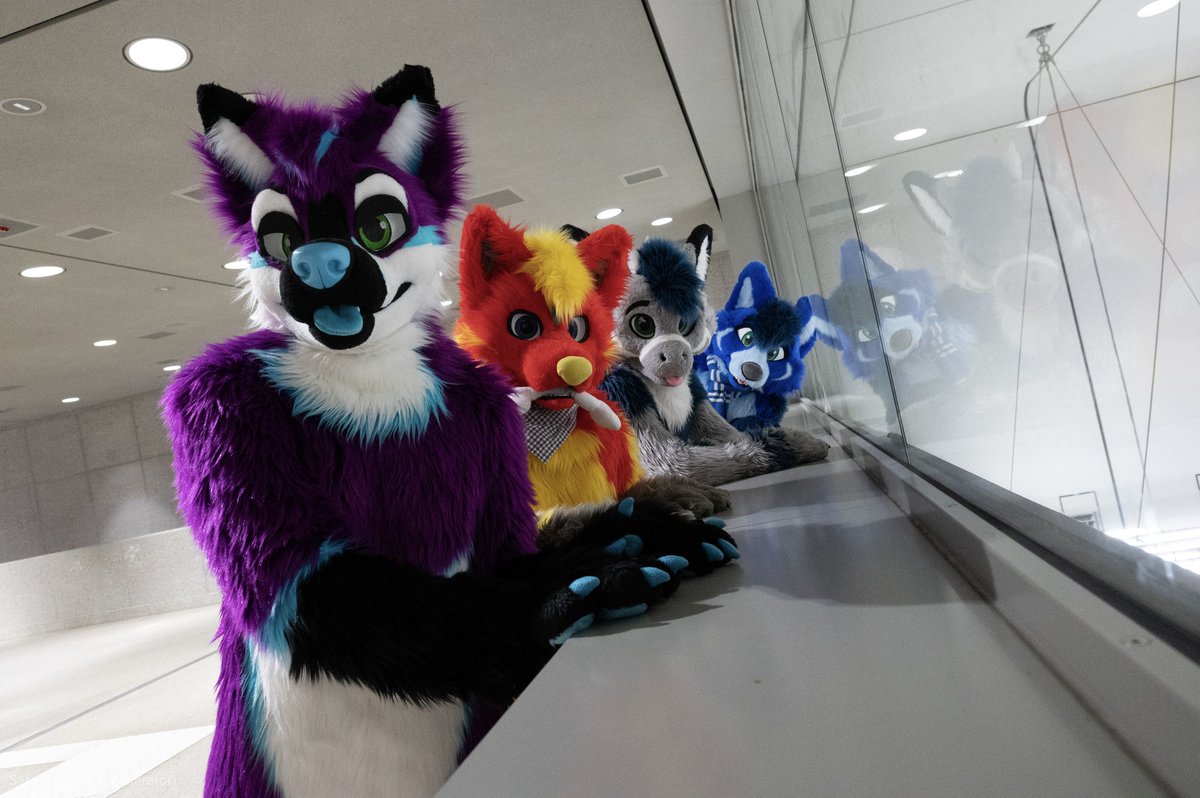 Hope to see you all tomorrow at the #SSFD And wish you a great #FursuitFriday 🪡 @AlphaDogsStudio, @infurryty, 🚫🤗🌵 📷 @Fusselgenerator