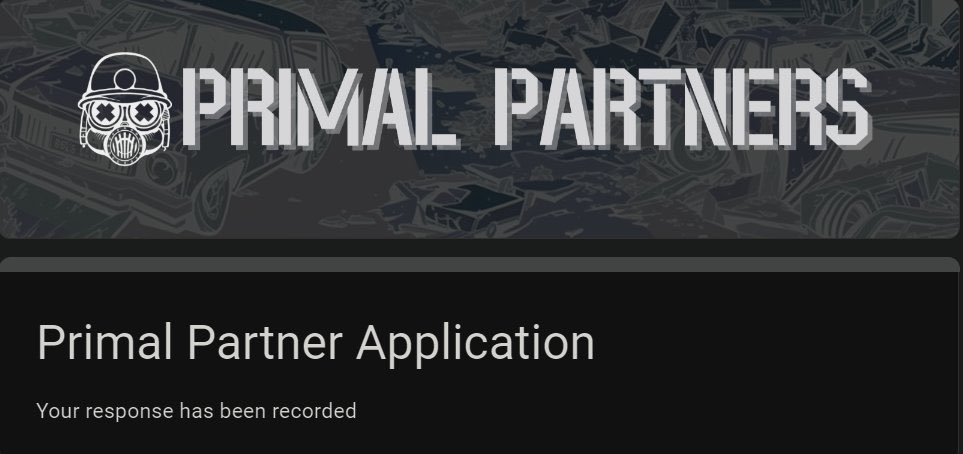 Step 1: Make a good #ApeWax meme for the competition. 
Step 2: Sign up for Primal Partners at apocalyptic.shop. 
Step 3: Share link with meme, go viral
Step 4: Earn 7-12% on gross sales for sharing your storefront while also earning 2% to AApe community wallet
Step 5: