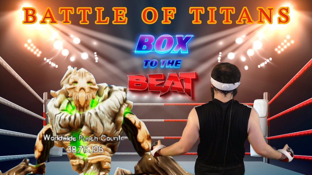 Thrykim777's tweet photo. #1 Player VS the World Boss!🔥 
I'm live in @BoxToTheBeatVR made by @khosouf_studio. Come check out the mixed reality setup and say hello!
https://t.co/X5pMkBKCLM
 #smallstreamer #TwitchStreamers #BoxtotheBeatVR #twitch #twitchtv #PSVR2 #PlayStation5 #VRFitness #mixedreality https://t.co/k7znhwGiTX