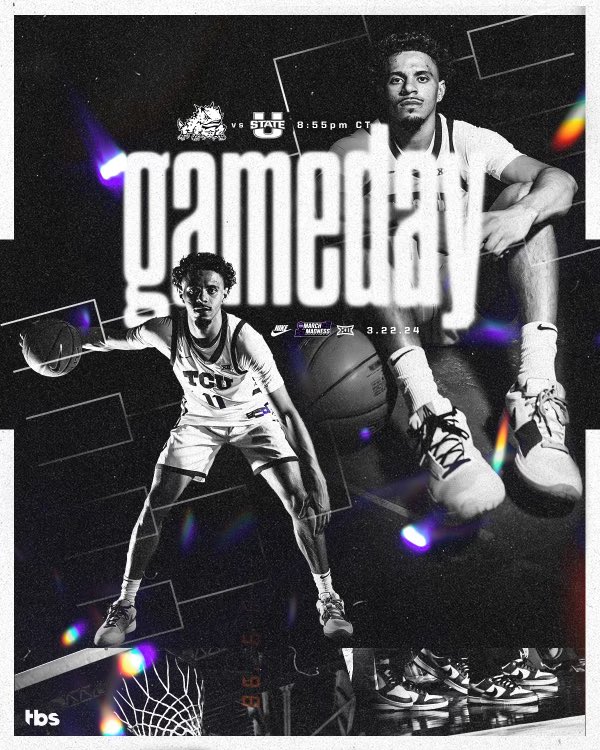 TCU Men's Basketball (@tcubasketball) on Twitter photo The road begins today 😈
#GoFrogs x #MarchMadness The road begins today 😈
#GoFrogs x #MarchMadness