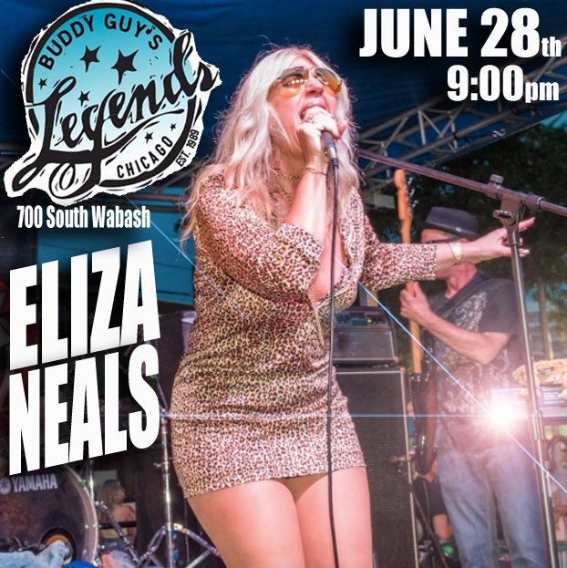 ElizaNealsRocks's tweet photo. JUNE 28th #FridayNight @BuddyGuys LEGENDS βthe Blues Temple of the Worldβ cross off your #bucketlist
ππ½ https://t.co/GFwd4t5Vgo π
#Bluesrock #SlowBlues #Badass https://t.co/vG8rOqWFui