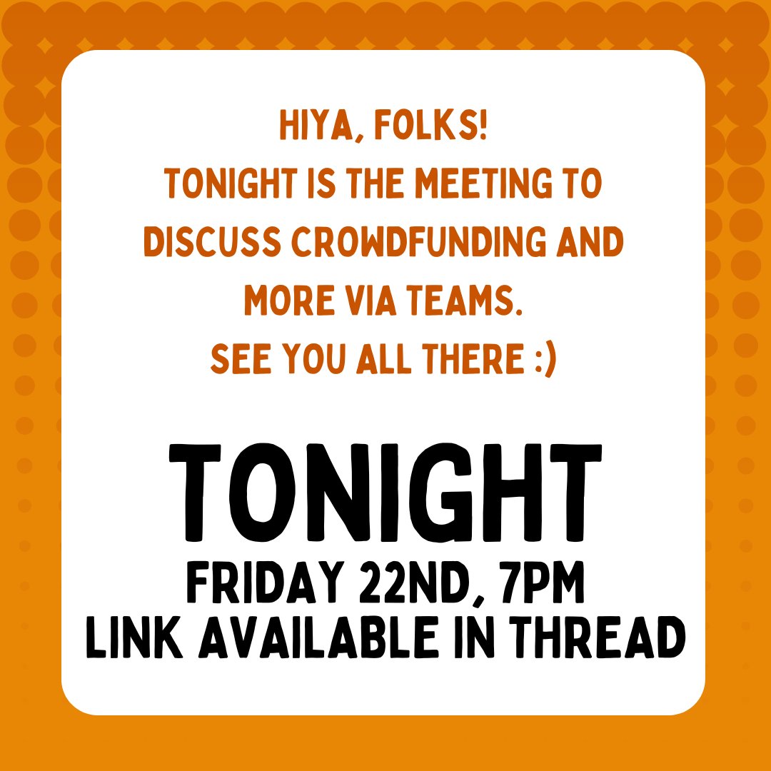 GCAFevent's tweet photo. See you all in Teams :) 
7pm tonight. Link in Thread! https://t.co/6Jyka17Ont