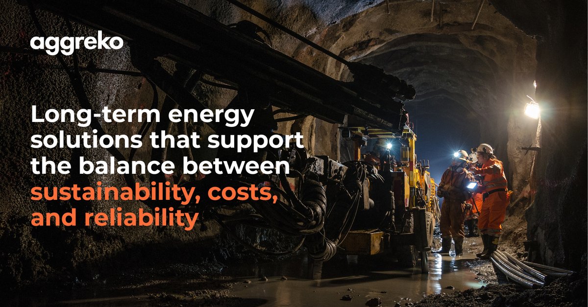 Long-term energy solutions are key to helping mining companies balance sustainability, cost, and reliability. Download the free eBook now: bit.ly/4bX0cJL #longtermenergy #miningindustry #sustainableenergy #AggrekoPower #AMEA