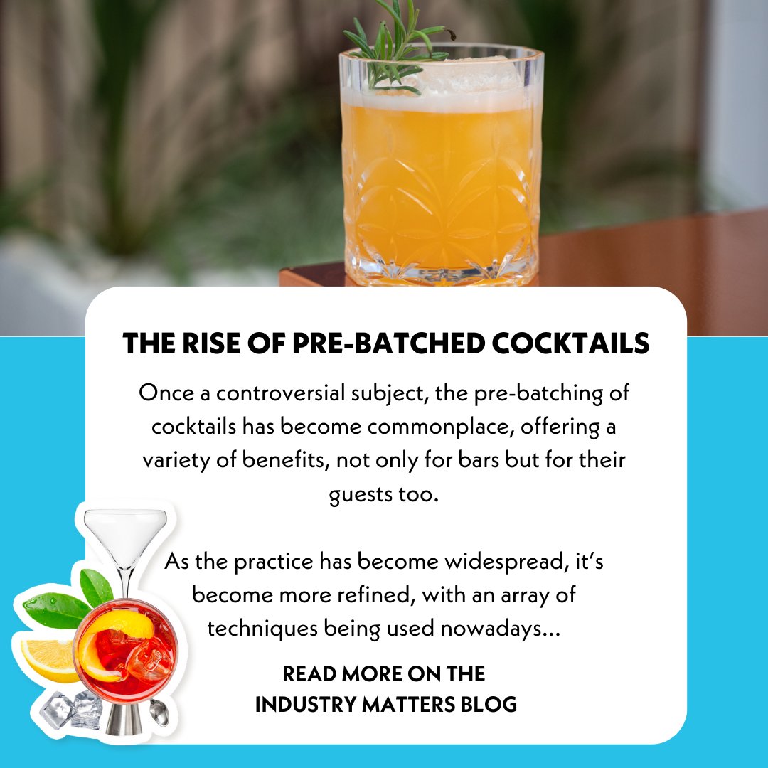 🍸 Elevate Your Craft: The Rise of Pre-Batched Cocktails 🌟 Unlock the secrets of streamlined service & elevated flavour profiles with the upcoming trends in pre-batched #cocktails that are sure to satisfy your customers Read more: bit.ly/4anI7Tw #ImbibeLive #Mixology
