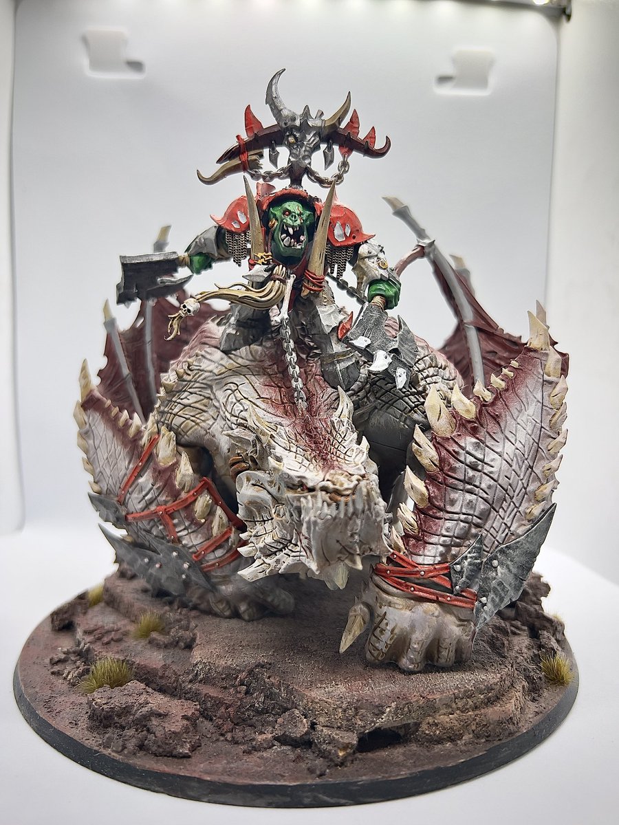 GHeinkel's tweet photo. @warhammer He’s like a son to me. By far my favorite model. https://t.co/0KJlnOpGbh
