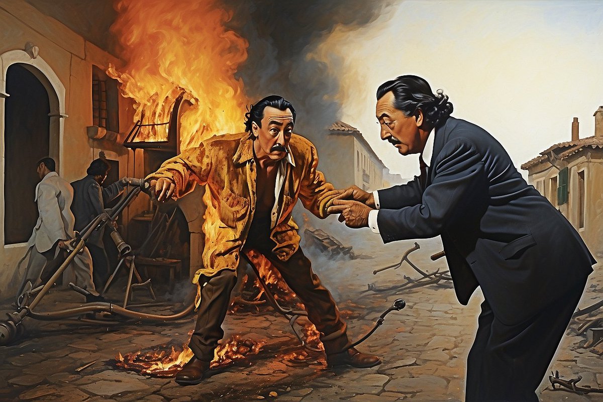 FilosofiaMderna's tweet photo. o salvador dalí https://t.co/0QSW0QIrRV