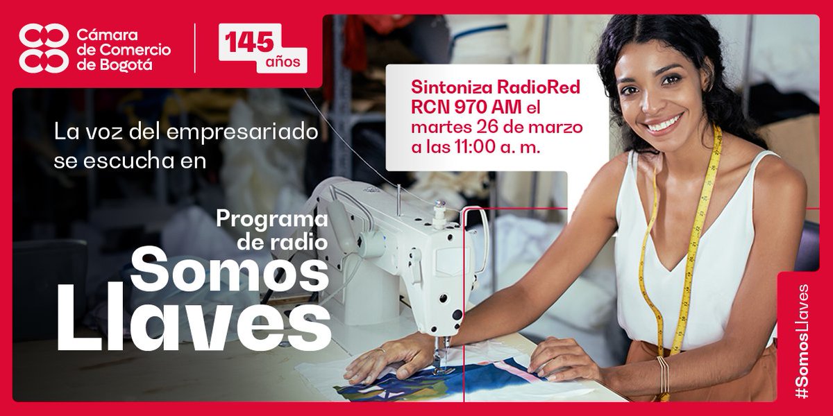 ¡No te pierdas el próximo episodio de "Somos Llaves"! La cita es el martes 26 de marzo a las 11:00 a. m. en Radio Red de RCN. Acompáñanos en esta experiencia única. Escúchanos aquí: bit.ly/3HHwQAS