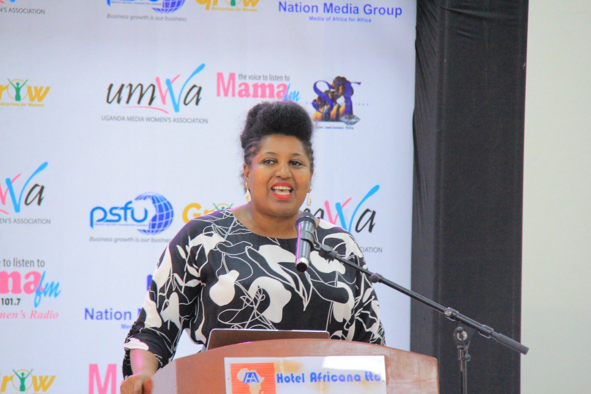“Thank you so much for responding to our invitation. Women have a biological clock i.e there comes a time when you tone down for instance when you reach your 50’s.” ~ @SarahKagingo Vice Chair, Private Sector Foundation Uganda. #WomenInMediaSymposium #WomenRising