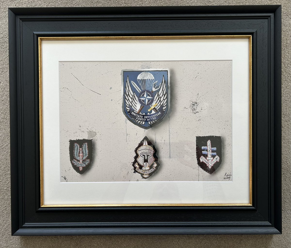 kev9348's tweet photo. Another commission piece heading out overseas to somewhere in Europe, โThe Allied SOF Commandโ #AlliedCommand #MilitaryArt #MilitaryArtwork https://t.co/oFZCelpNtS