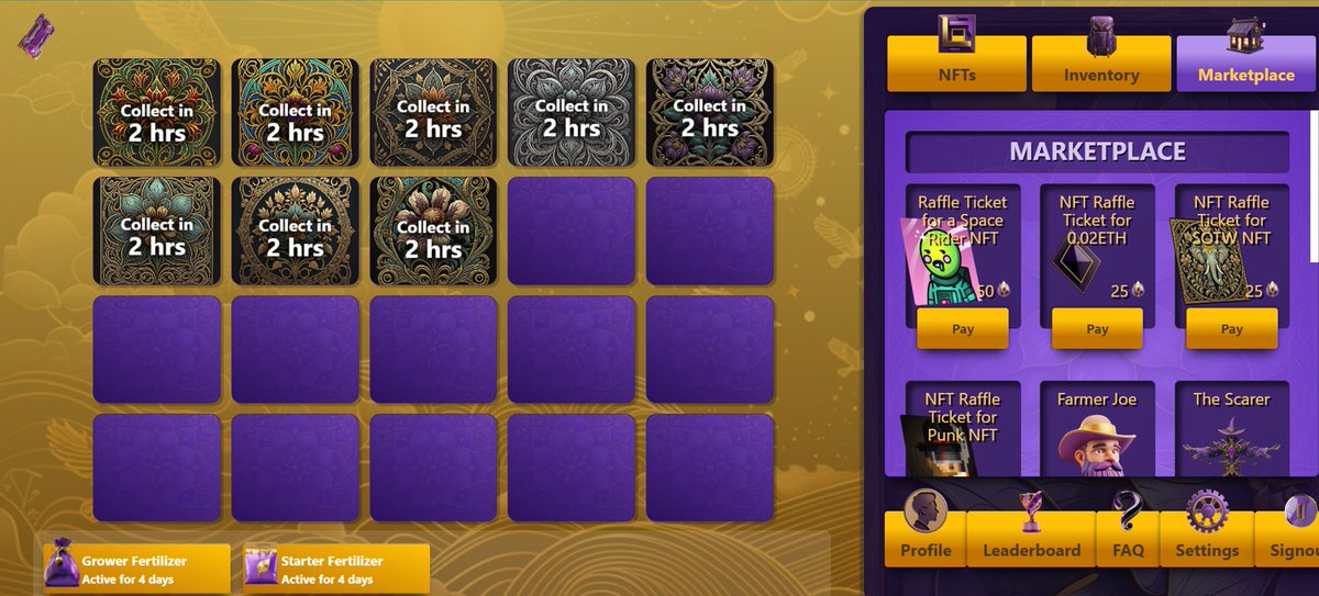 SecretsOTW's tweet photo. GE frens!
Remember the secrets are not staked and automatically generating seeds at https://t.co/qre6pvlRsY. You have to go and harvest the seeds - which you can do every 6 hours. The more you harvest, the more your secrets matures and delivers more seeds ❤️
#sotw #farmingfact https://t.co/bgzsuvMWdH