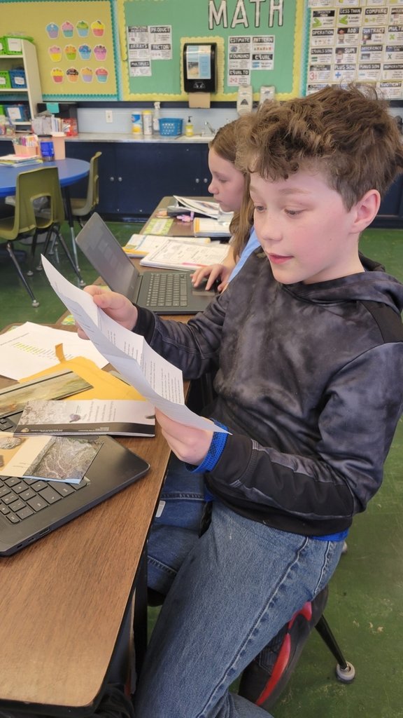 BVNPrincipal's tweet photo. Mrs. Kluever's 4th grade class has been receiving mail from our nation's national parks!  students have enjoyed reading responses to the questions they had asked. https://t.co/rACFXXRUci