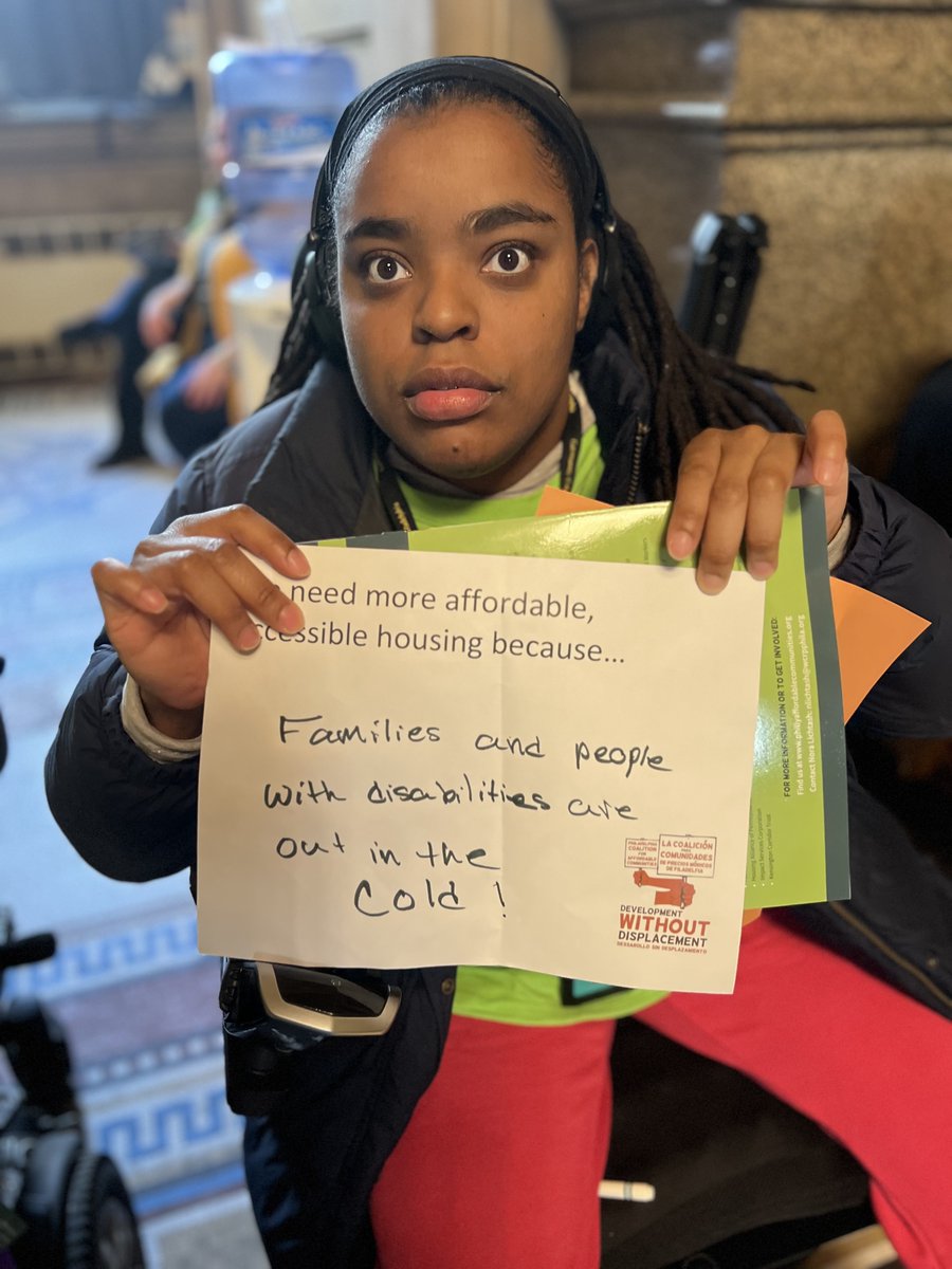 PhillyStaysPut's tweet photo. Our coalition members recently gathered at City Hall and shared what affordable housing means to them. 

Learn more about why we're demanding new legislation from @phl_council to support housing that is actually affordable to citizens: https://t.co/Ncyn4qplvP #RightToStay https://t.co/BofvnXn3CV