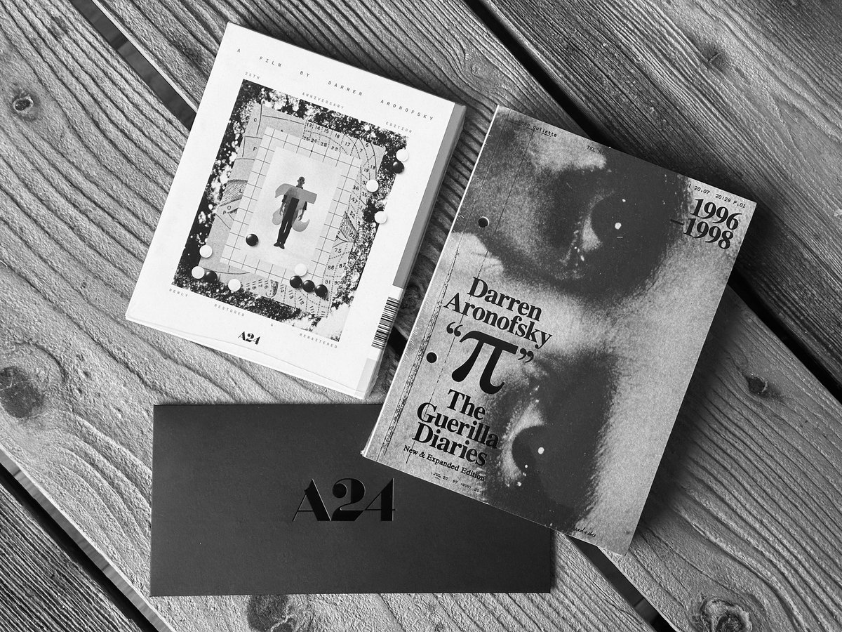 cliff_caines's tweet photo. ⚫️⚪️ Pi Day Delivery! Lovely new 4K &amp; Book from @A24 #PhysicalMedia https://t.co/LikvwejmY3