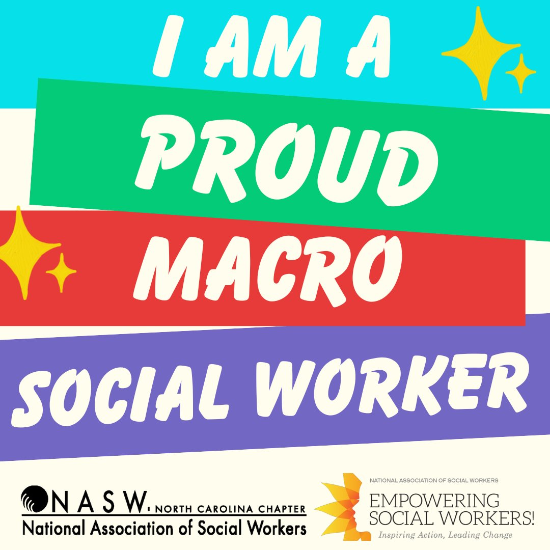 We 💙 macro social workers! #naswnc #nasw #msw #bsw #socialwork #socialworker #socialworkers #SWMonth2024 #socialworkmonth