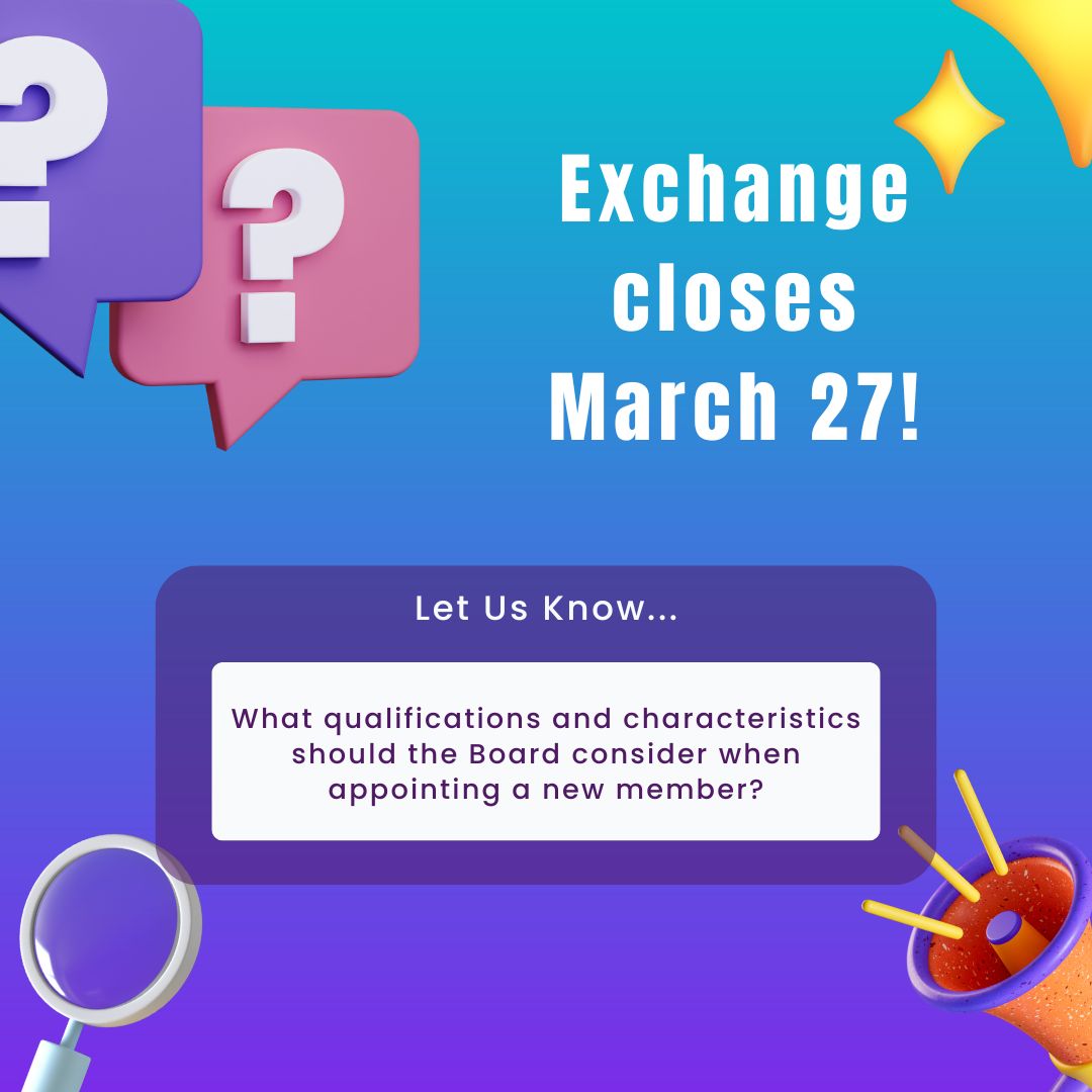 Share your thoughts! As the Board looks to appoint a new member, share what qualifications & characteristics you'd like them to consider. The ThoughtExchange is open until March 27 at 4:30 p.m. ➡️ tejoin.com/scroll/9358738… Want to apply? ➡️ trst.in/AmY1Jy #WEareLakota