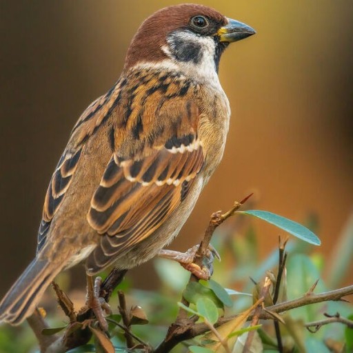 참새는... 볼에 있는 점이 크고 짙을수록 다른 참새들에게 인기가 많다고 함..