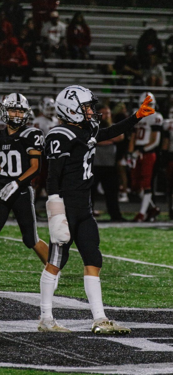 our CF <a href="/cole_miranda29/">Cole Miranda</a> was a standout sophomore playing varsity football at Lakota East.  Just like he tracks down balls all over the outfield he hunts down ball carriers and swats opposing passes down.
