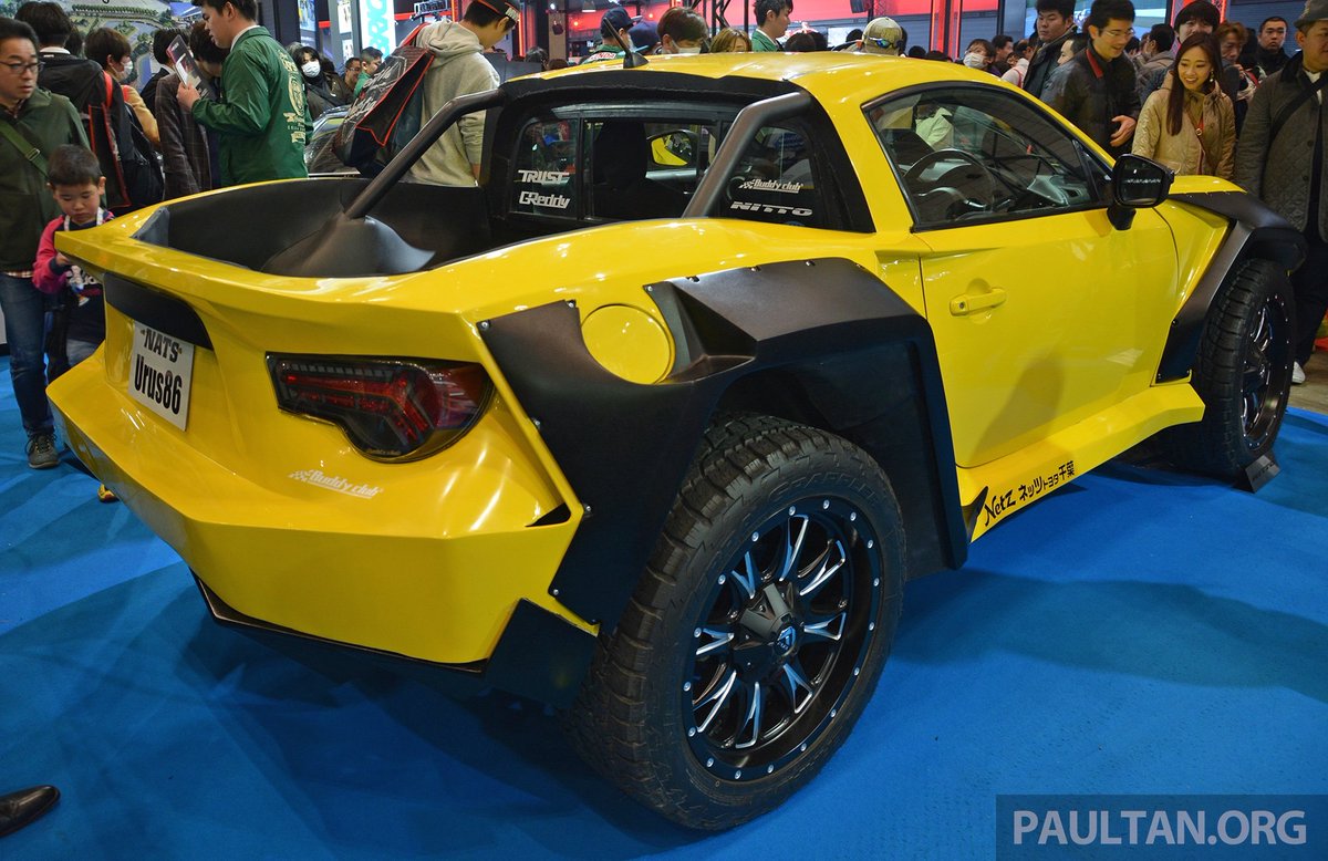 ...another strange creation from NATS was the 2018 Urus86, an infusion of the Toyota GT86, Lamborghini Urus and a pickup truck!

📸 Carscoops / PAULTAN