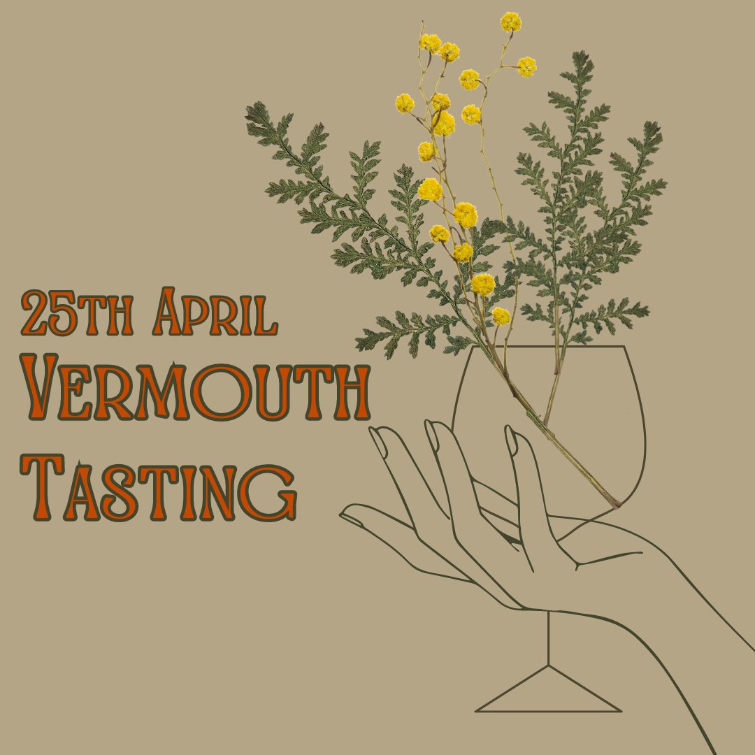 We are super excited for this Tasting!

We'll be opening 6 different Vermouths, including some classics and some more unusual fare. Rach will also be serving some classic Vermouth cocktails. 

Tickets are £22 and available in the shop and online 😘