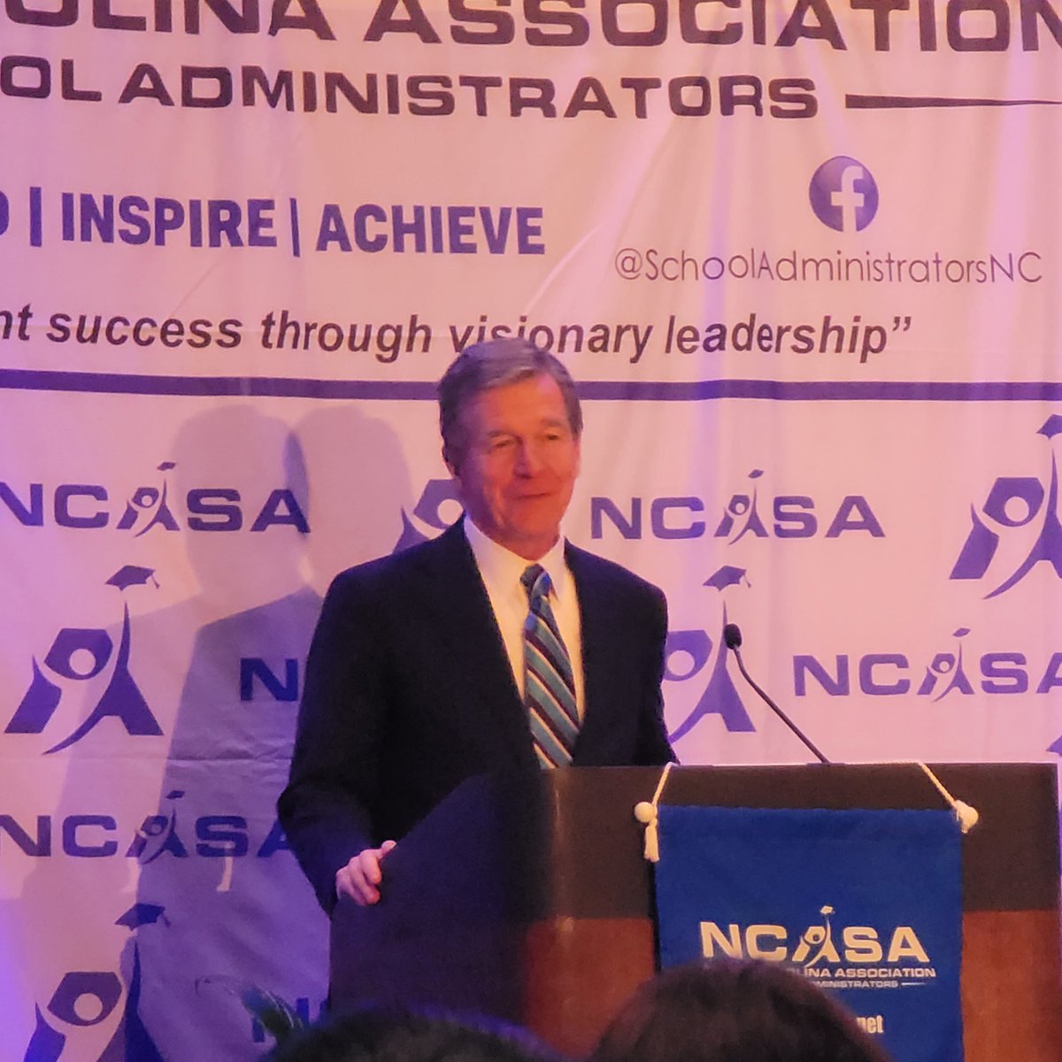 Our special guest at the 2024 NCASA Conference on Educational Leadership