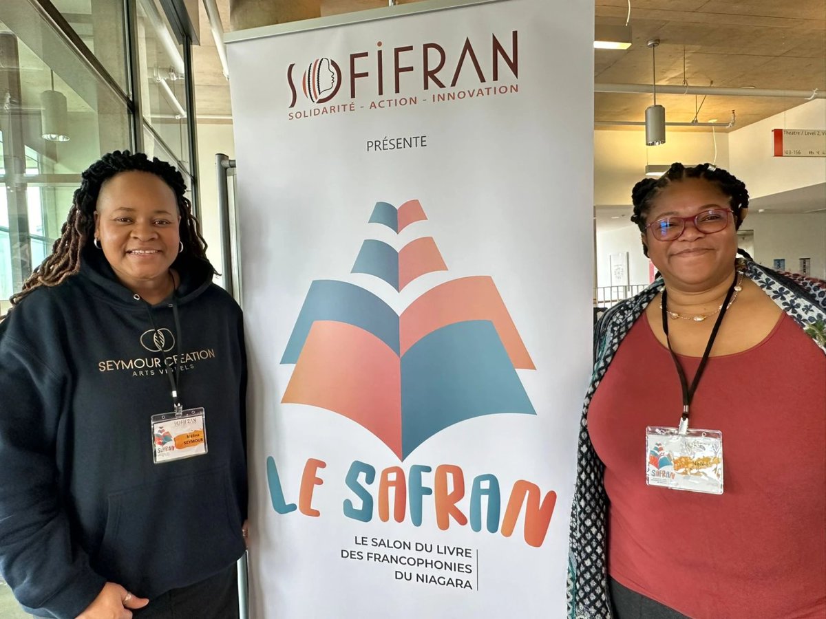 sofifranniagara's tweet photo. SAFRAN 2024 !

c'est le deuxième jour et l'atmosphère est toujours autant palpitante.
Nous vous y attendons toujours !
Vive le Salon des Livres des Francophonies du Niagara !

#sofifran #safran #livre #safran2024 https://t.co/pES8BNZIkO