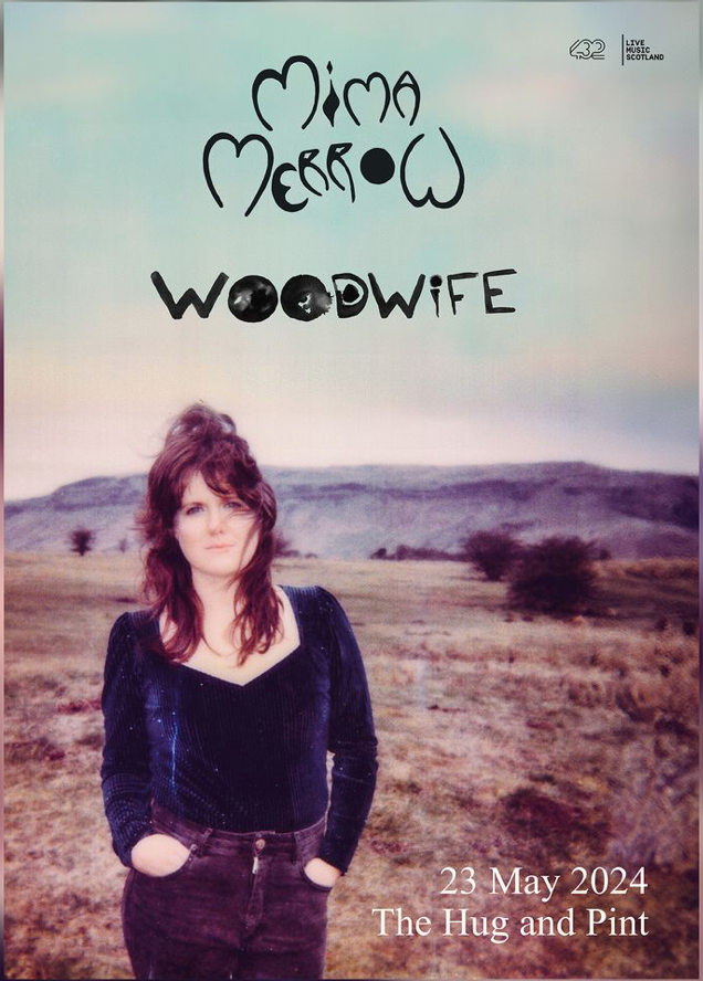 The first (and maybe only) time I'll be playing with a full band in Glasgow this year! DELIGHTED to share the stage with the incredible Woodwife one of my favourite bands in Glasgow. Tickets: bit.ly/3vr7C7m