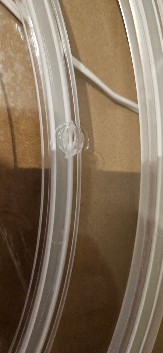 manicvemap's tweet photo. @DunelmUK Hi, ordered your gorgeous neon rainbow but have a a plastic notch on one arch, is this a fault? https://t.co/MdpXMla2vv