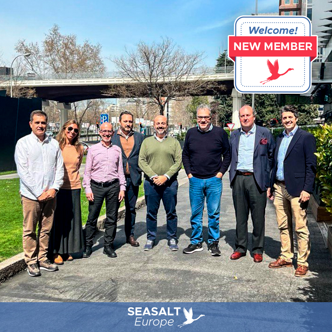 It is a great pleasure to welcome #SalinasdelOdiel as #SeasaltEurope newest member! With Salinas del Odiel our commitment to sustainable, high-quality sea salt production grows even stronger!
#SeaSalt #Sustainability <a href="/SalineraE/">Salinera Española</a> <a href="/Grupo_Asal_/">Grupo Asal</a> <a href="/InfosaSalt/">Infosa</a> <a href="/brasdelport/">Bras del Port</a> <a href="/AsoSalimar/">Asociación SALIMAR</a>