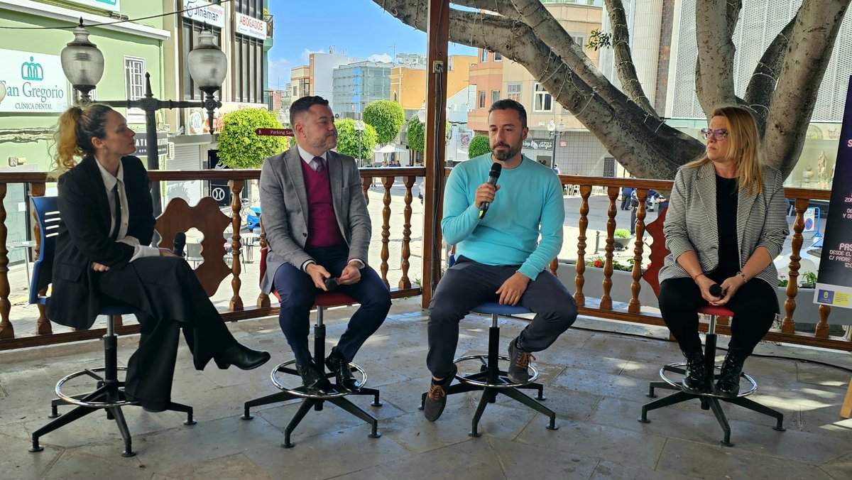 🥳🕒Telde celebra el cambio de hora con Los Coquillos, Salvapantallas y DJ Santi Alonso.

ℹ️El acontecimiento, que se celebrará el próximo sábado 6 de abril, comenzará con un pasacalle anunciador y ofrecerá actividades para toda la familia en la ZCA, en horario de mañana y tarde.